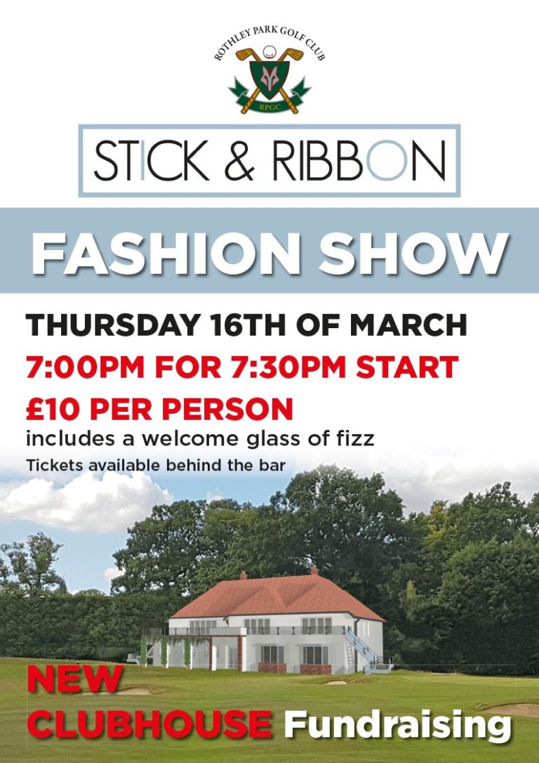 Stick & Ribbon Fundraising Fashion Show