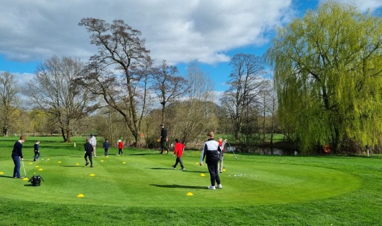 Junior Coaching Underway