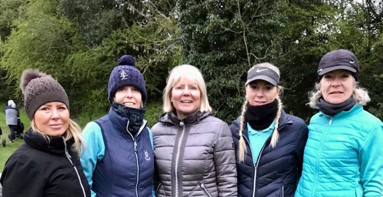 Ladies County Foursomes Team in Victory Away to Whetstone