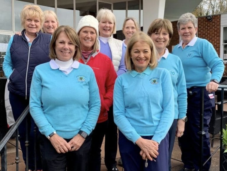 Narrow away win puts the Ladies Tasker’s Team in pole position for second leg