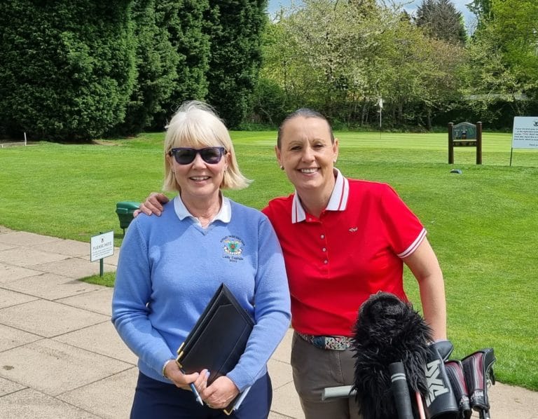 Maz Sharpe into the County Ladies Quarter Final