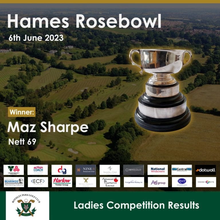 Hames Rosebowl 6th June