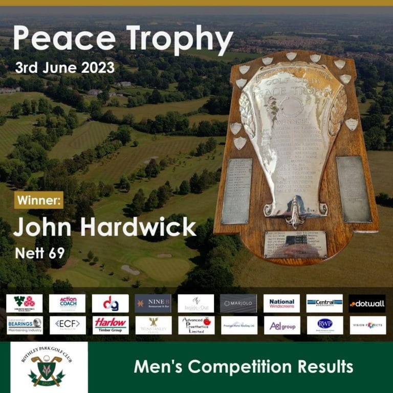 Peace Trophy 3rd June 2023