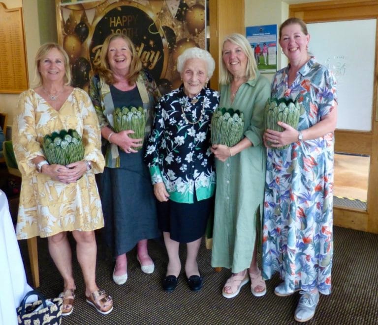 Congratulations Anna Wykes -100 Years Old