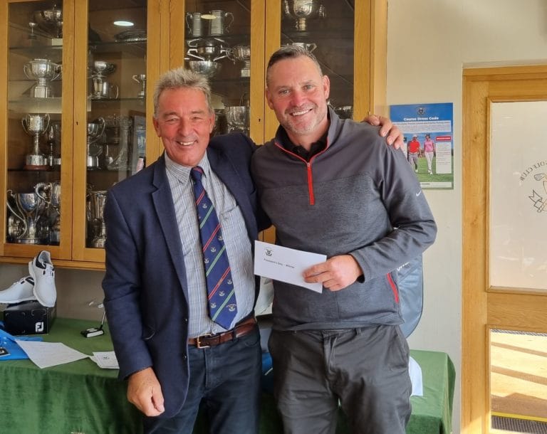 Men’s President’s Day Raises £1,307 for New Clubhouse Fund