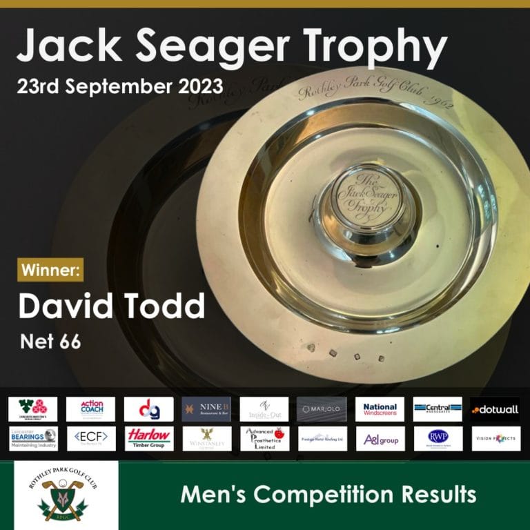 Jack Seager Trophy
