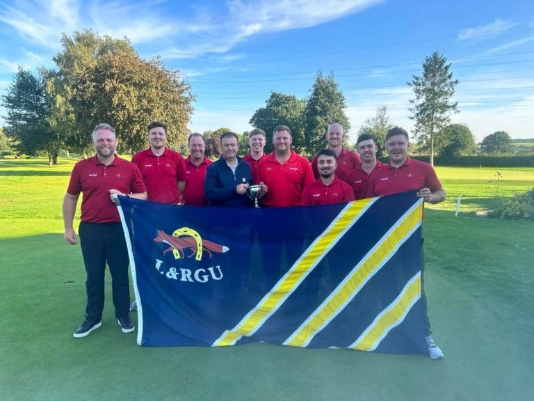 Leicestershire win the 2nd team Anglian League, Captained by Tom Roberts
