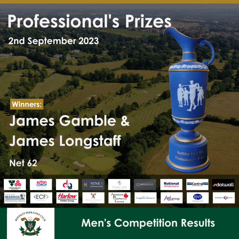 Professional’s Prizes