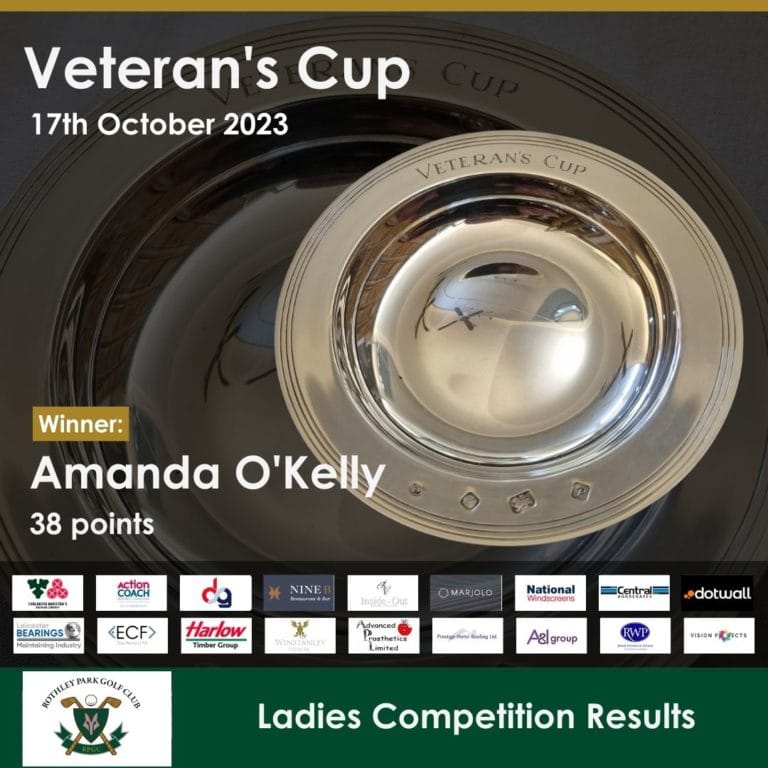 Ladies competition – Veteran’s Cup