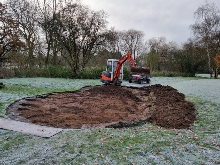 Work Starts on Practice Bunker