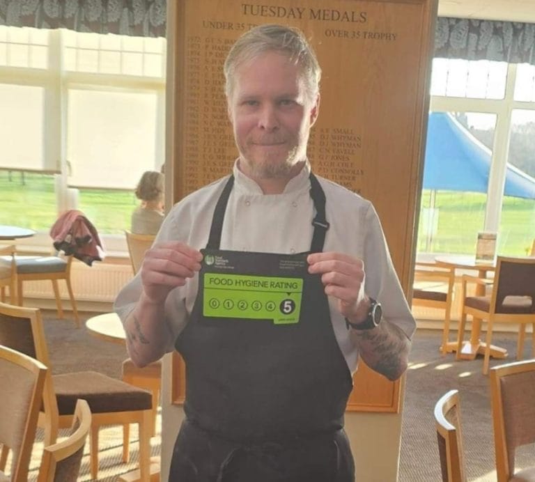 Congratulations to John Sheriff – 5 Star Food Hygiene Rating