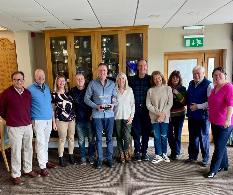 Jo and Will Scrivins Win the Mixed Winter League