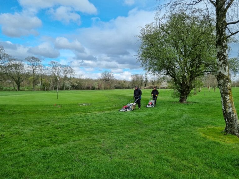 Greenstaff Have to Hand Cut the Rough