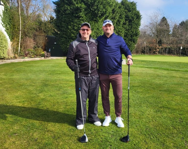 Visitors from Royal Malta Golf Club