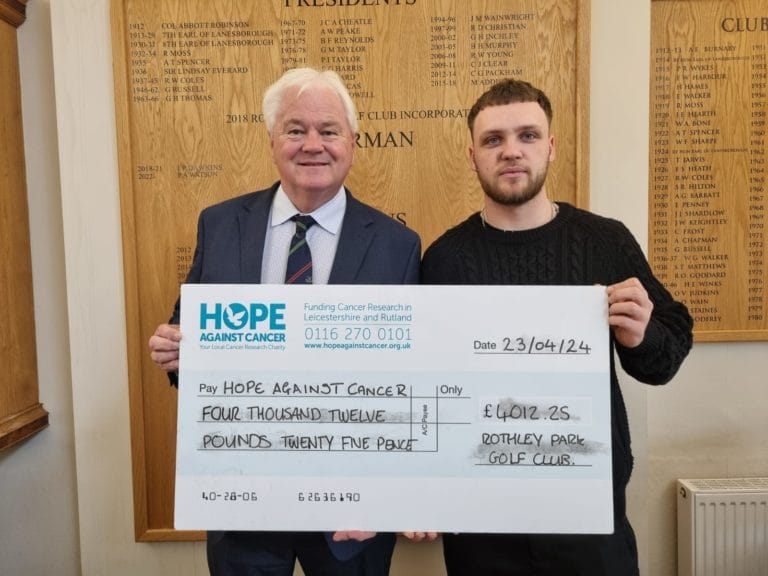 Andy Simpson Raises £4,012.25 for Local Cancer Charity