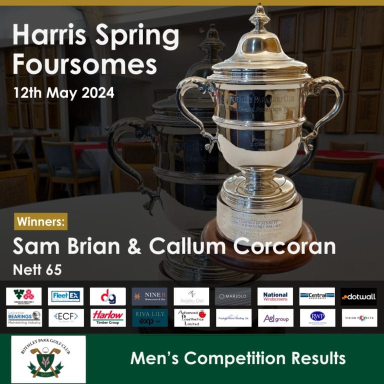 Harris Spring Foursomes 12th May 2024