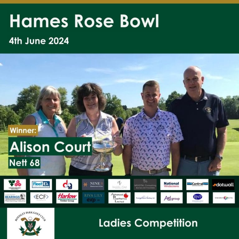 Hames Rose Bowl 4th June 2024