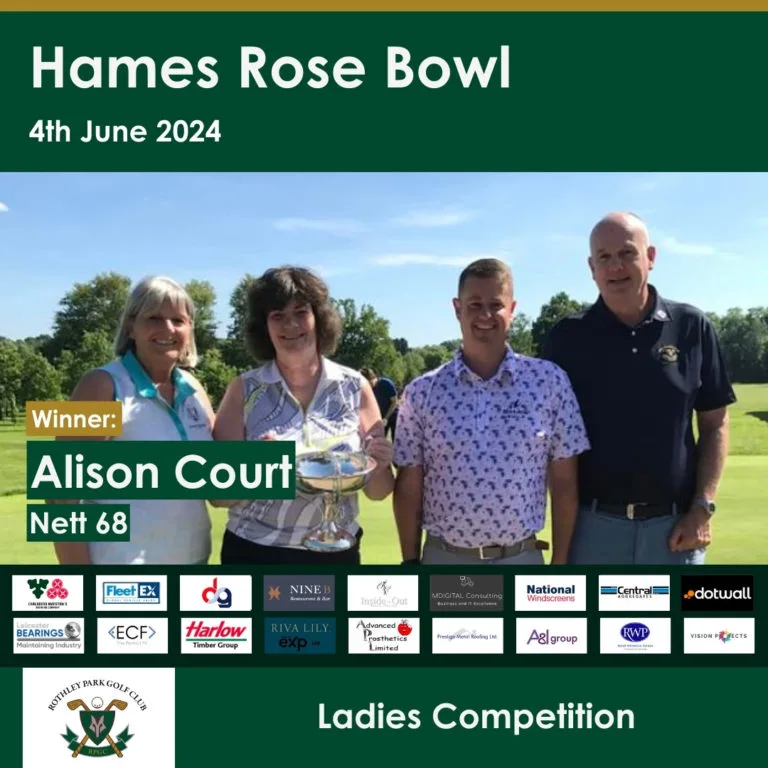 Hames Rose Bowl 4th June 2024