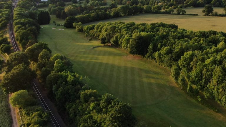 Spiking 7th, 15th and 17th greens