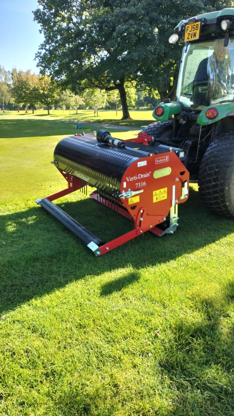 First in a series of new course machinery purchases to support the 5 Year Course Plan.