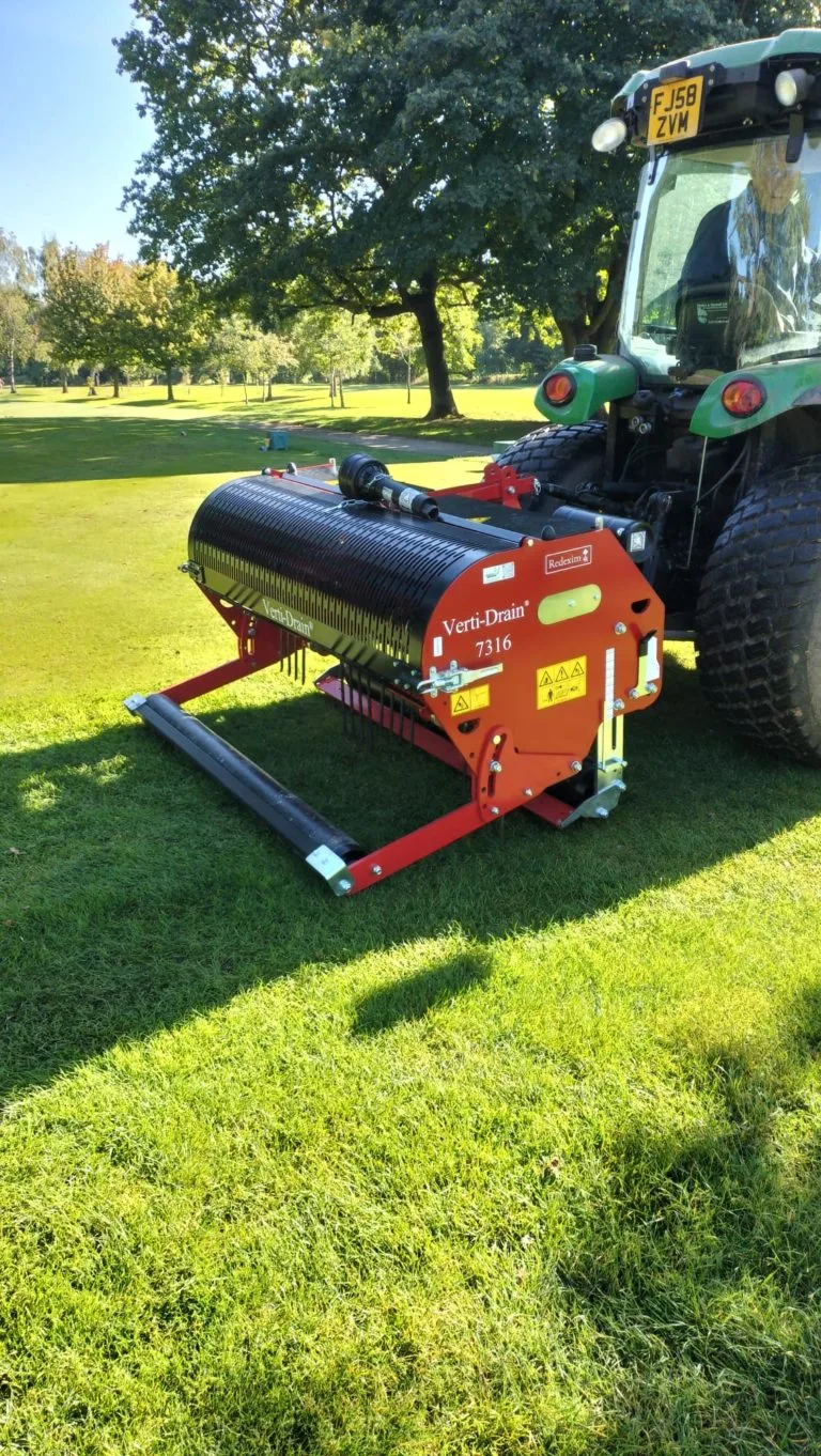 First in a series of new course machinery purchases to support the 5 Year Course Plan.