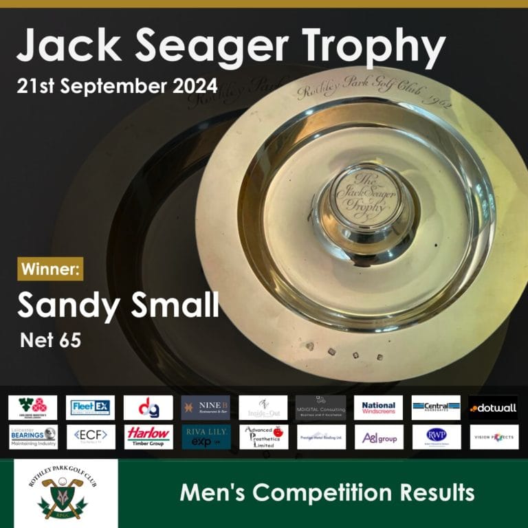 Jack Seager Trophy 2024