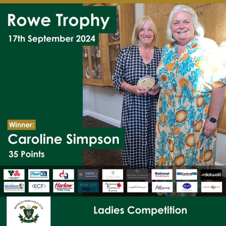 Rowe Trophy 2024