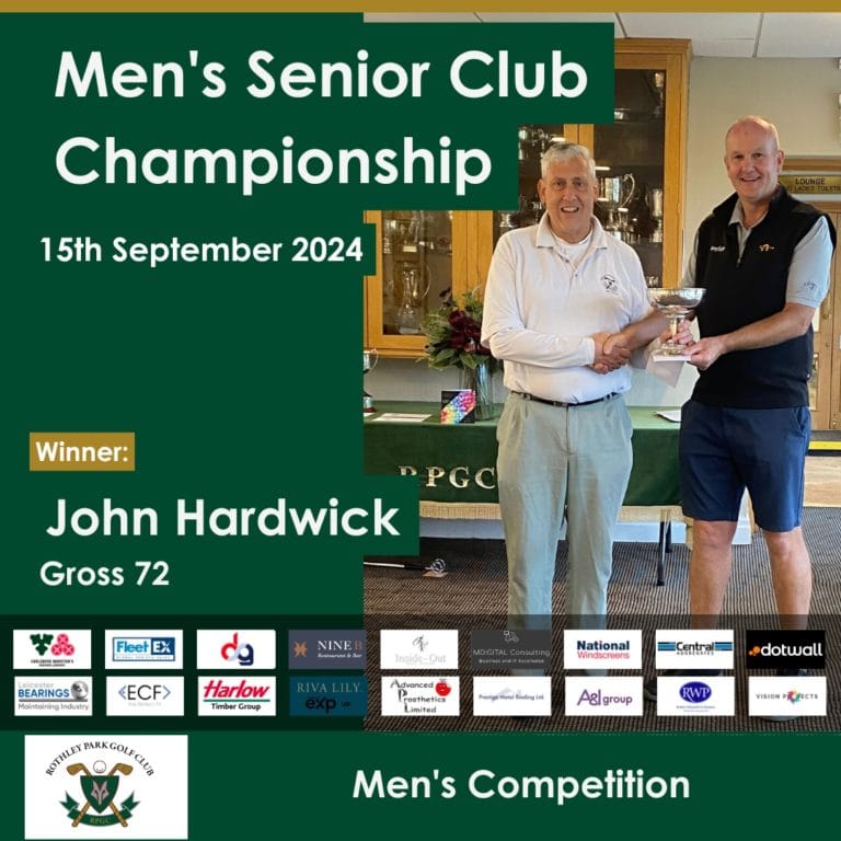 Men’s Senior Club Championship