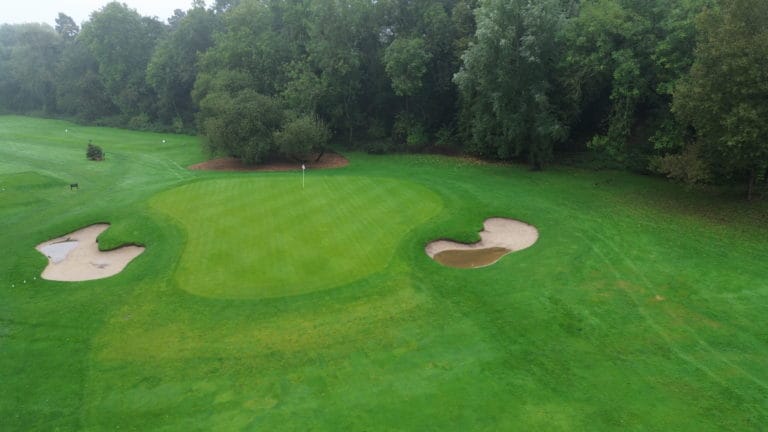 Heavy Rain Causes Flooding in Unlined Bunkers