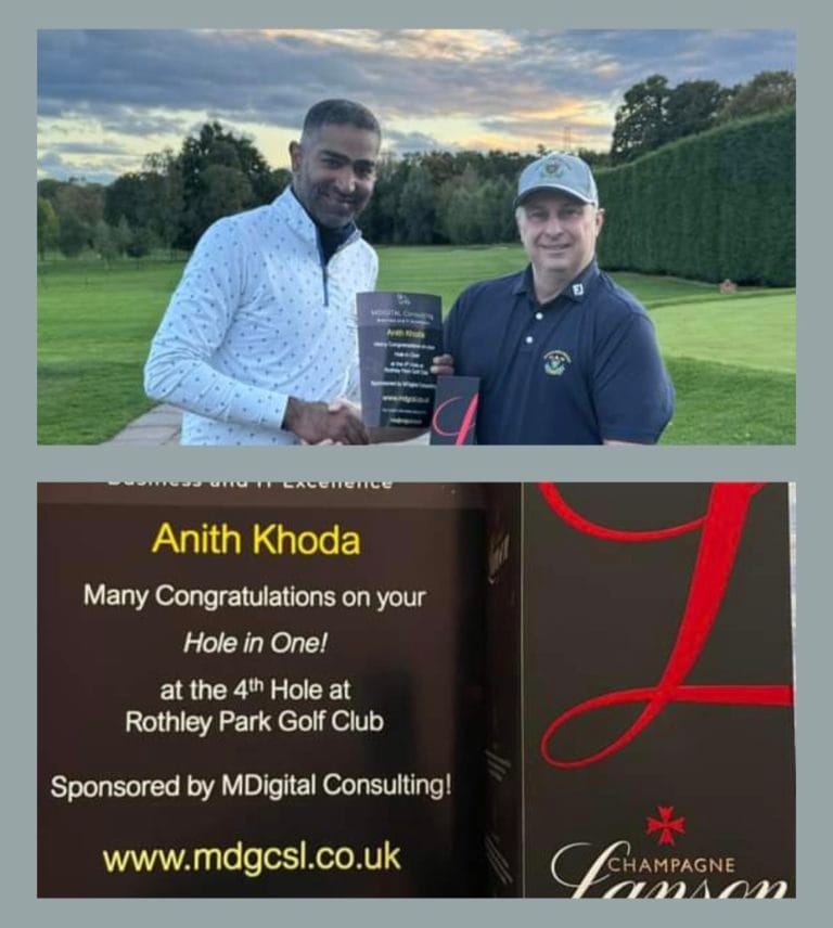 Hole in One for Anith Khoda