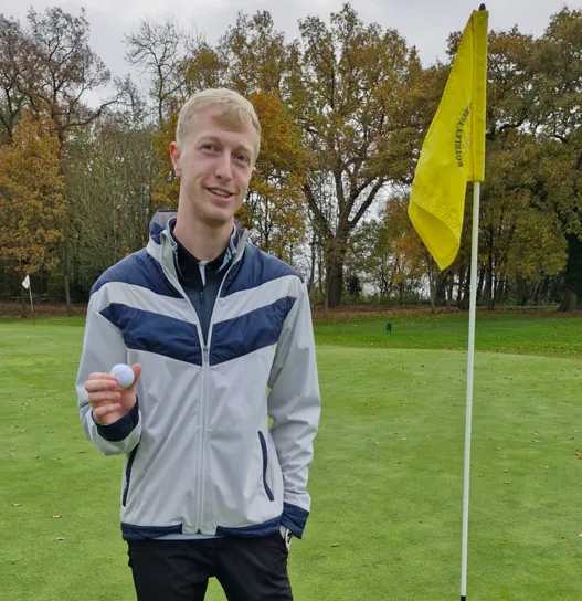 First Hole in One for Thomas Walker-Smith