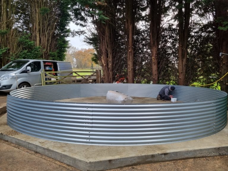 Work Starts on New Water Storage Tank