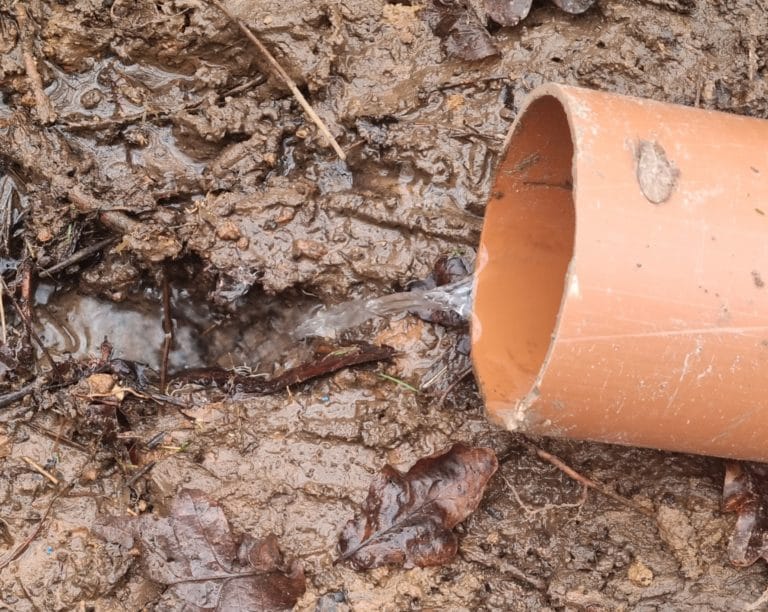 11th Hole Drainage Work – Day 3