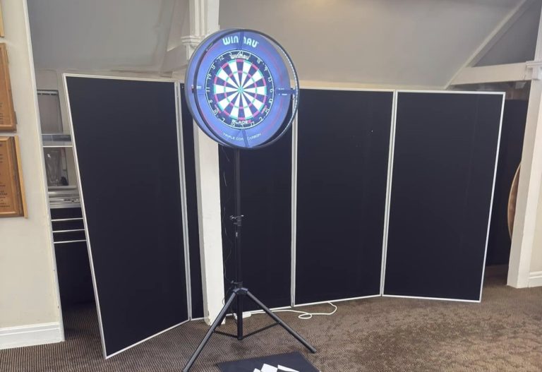 250 Club Fund Three New Dart Boards