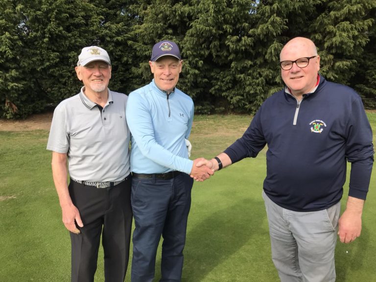 Jim Needham & Pat Footitt Win Senior Foursomes Winter Knockout