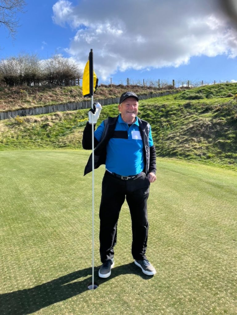 Hole in One For Rick Morecroft on the Swindlers Weekend
