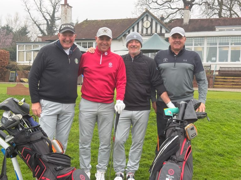 Steve Sansome Welcomes Three Fellow Senior Internationals