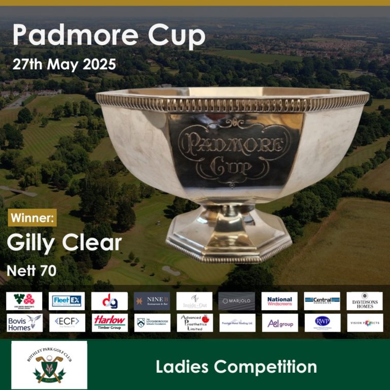Padmore Cup 2025 – Ladies Competition Winner Announced