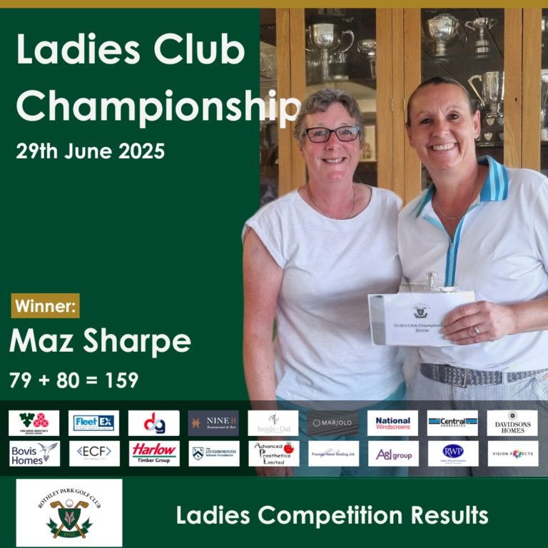 Ladies Club Championship 2025