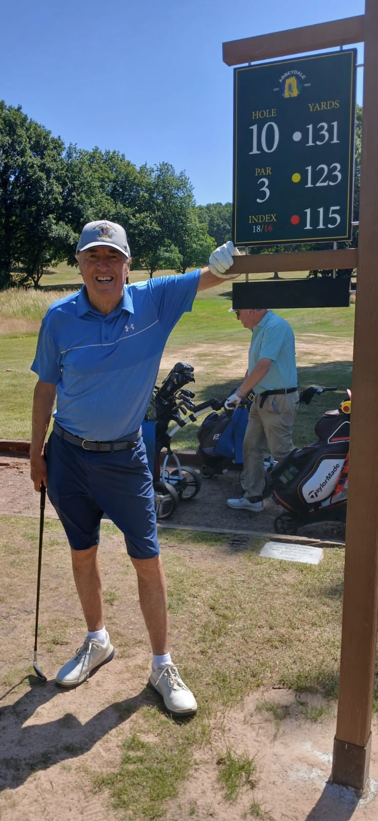 Steve Lowe’s First Hole in One