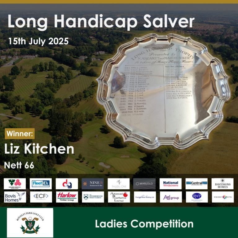 Long Handicap Salver 2025