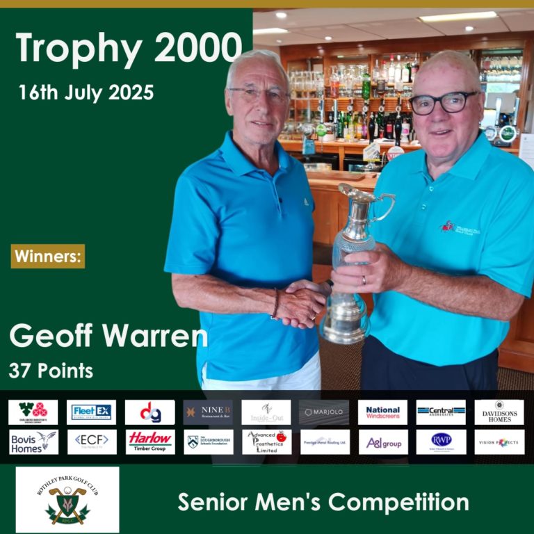 Trophy 2000 Winner Announced