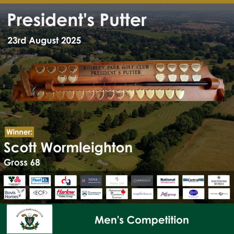 President’s Putter – 23rd August 2025