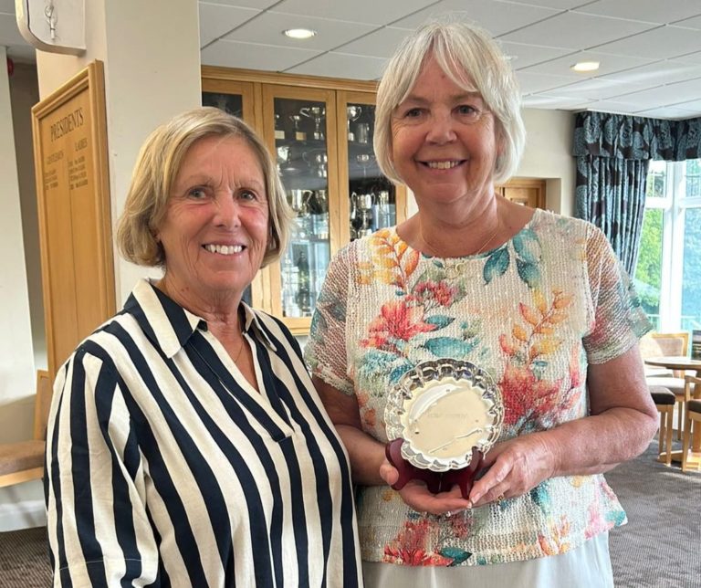 Janet McEwan wins the Rowe Trophy