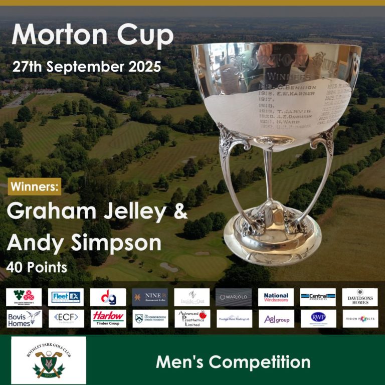 Morton Cup – 27th September 2025