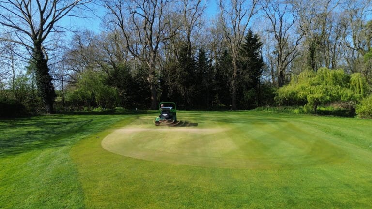 New Course Machinery in Operation