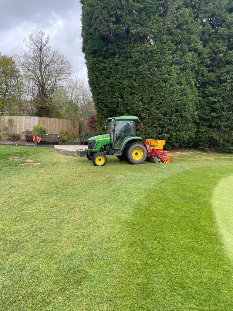 Overseeding Green Surrounds