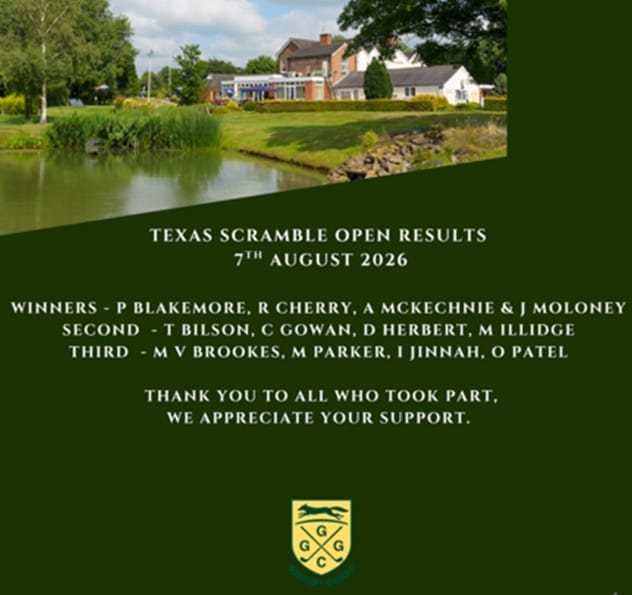 Rafe & team win the Glen Gorse Open