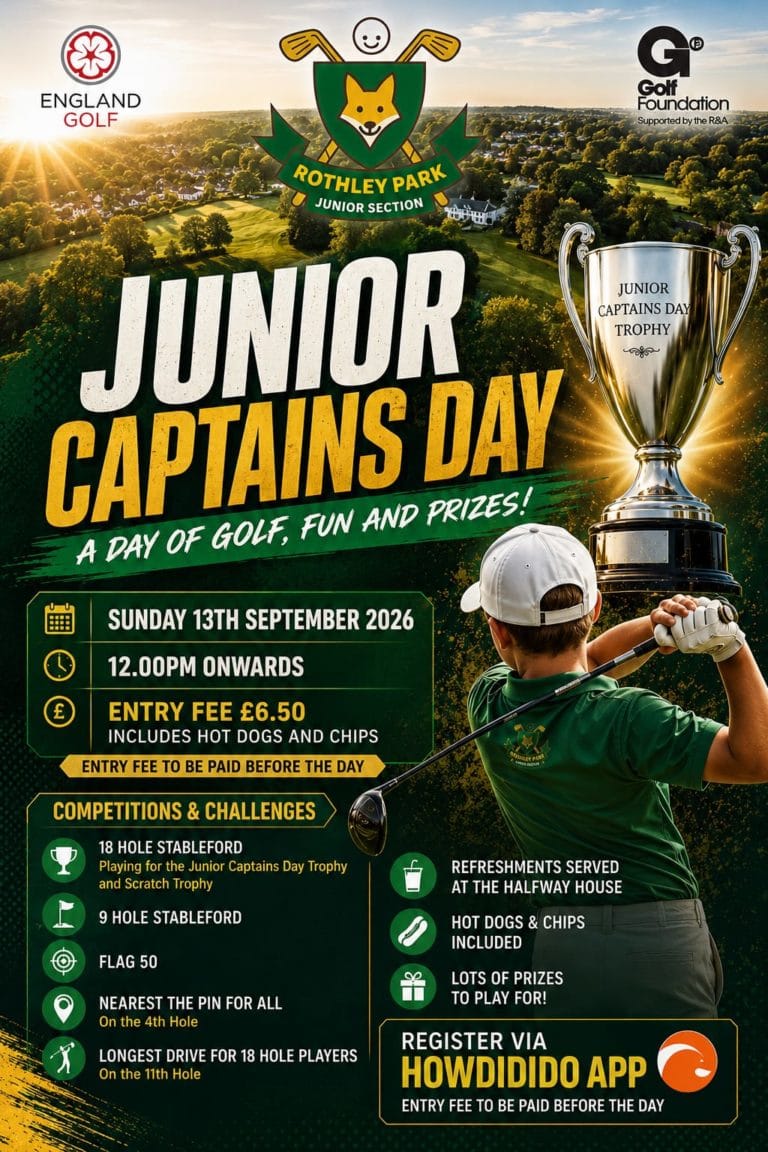 Junior Captain’s Day